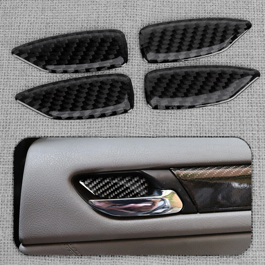 НОВЫЙ 1 комплект внутренних дверных ручек накладки на чашу подходят для BMW 3 серии