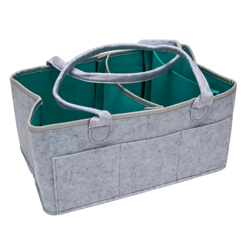 

Органайзер для детских подгузников Caddy, переносная корзина для хранения, необходимая сумка для детской комнаты, пеленальный столик и подкладка для автомобиля