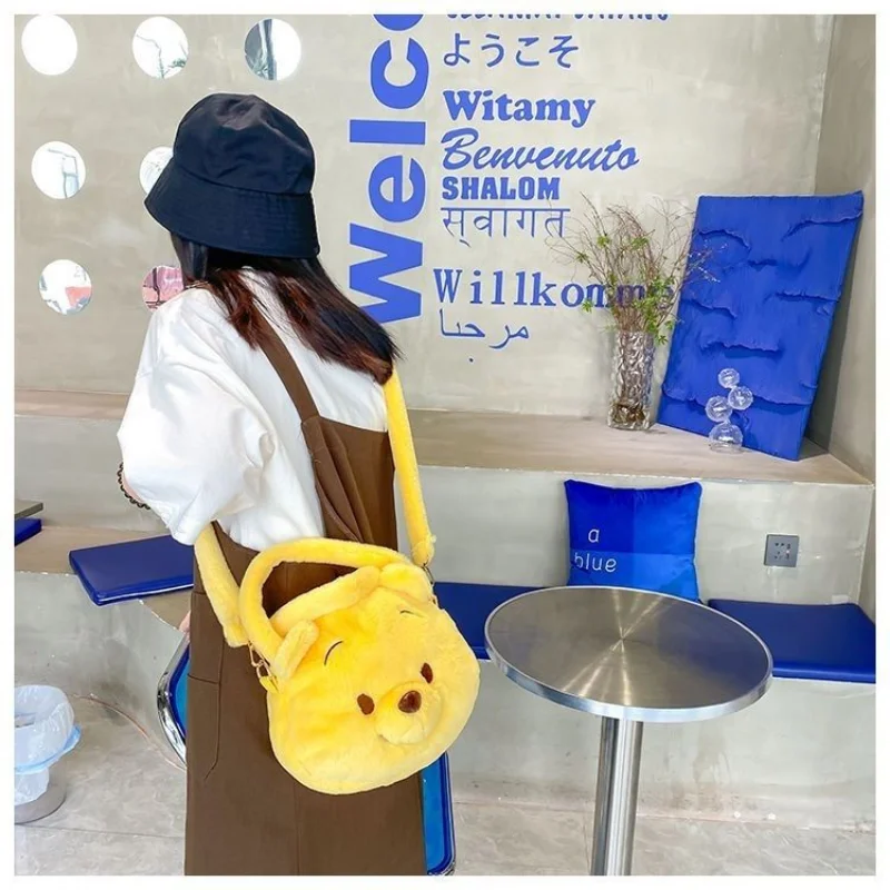 Disney Shoulder Bag Crossbody Bag for Kids Girl and Boy Cartoon Plush Birthday Gift