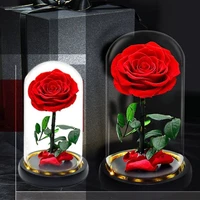 never withering rose gift for wife special gift for girlfriend flowers for decor new year gifts for home ornamentsbox free