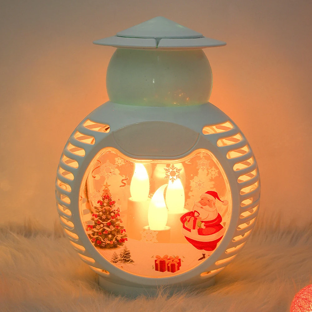 

Рождественский снежный шар фонарь USB подключаемый и работающий от батареек вращающийся водяной блеск освещенный проекционный фонарь Рождество