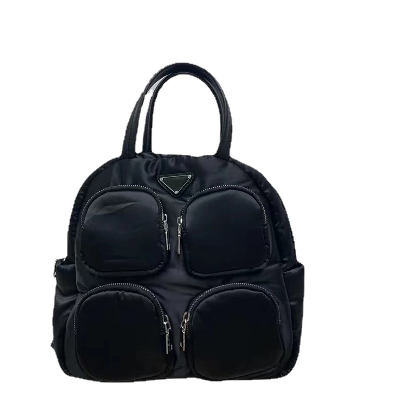 

Модные женские рюкзаки с шелковой атласной подушкой, роскошные брендовые дизайнерские сумки, многофункциональные дорожные сумки и кошельк...