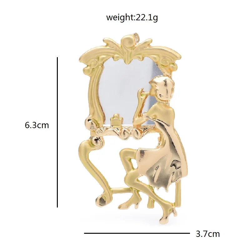 Wuli &amp baby Женская Брошь для макияжа унисекс Повседневная брошь подарки - купить по