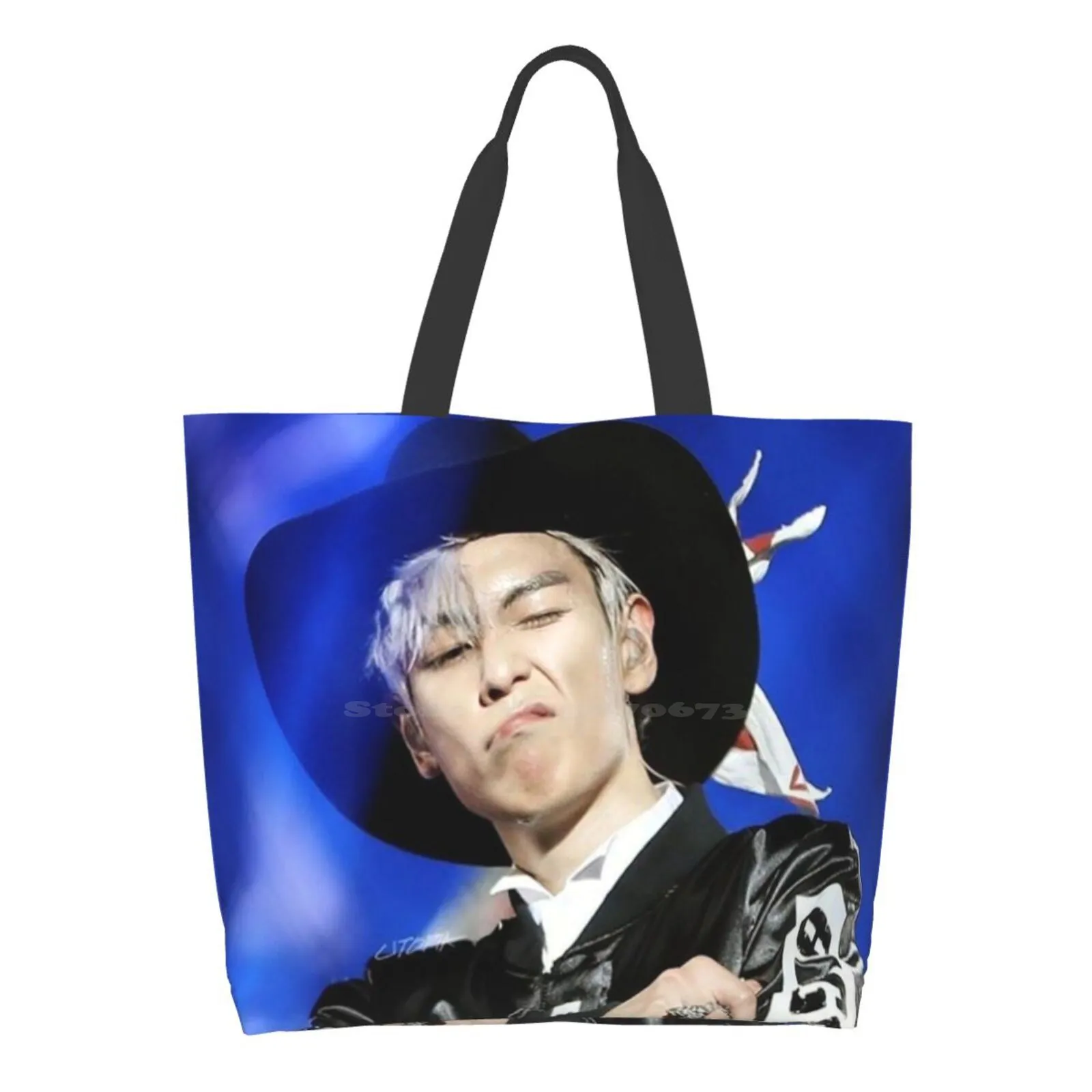 

T.O.P Girls Handbags Shoulder Bags Large Size G Dragon Kwon Ji Yong T O P Choi Seung Hyun Taeyang Dong Yon Bae Daesung Kang