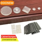 Самоклеящиеся Силиконовые Резиновые бамперы, мягкие прозрачные черные противоскользящие амортизирующие накладки для ножек, амортизатор # комбинированный шоппинг круглый ограничитель для двери доводчик двери защелка для