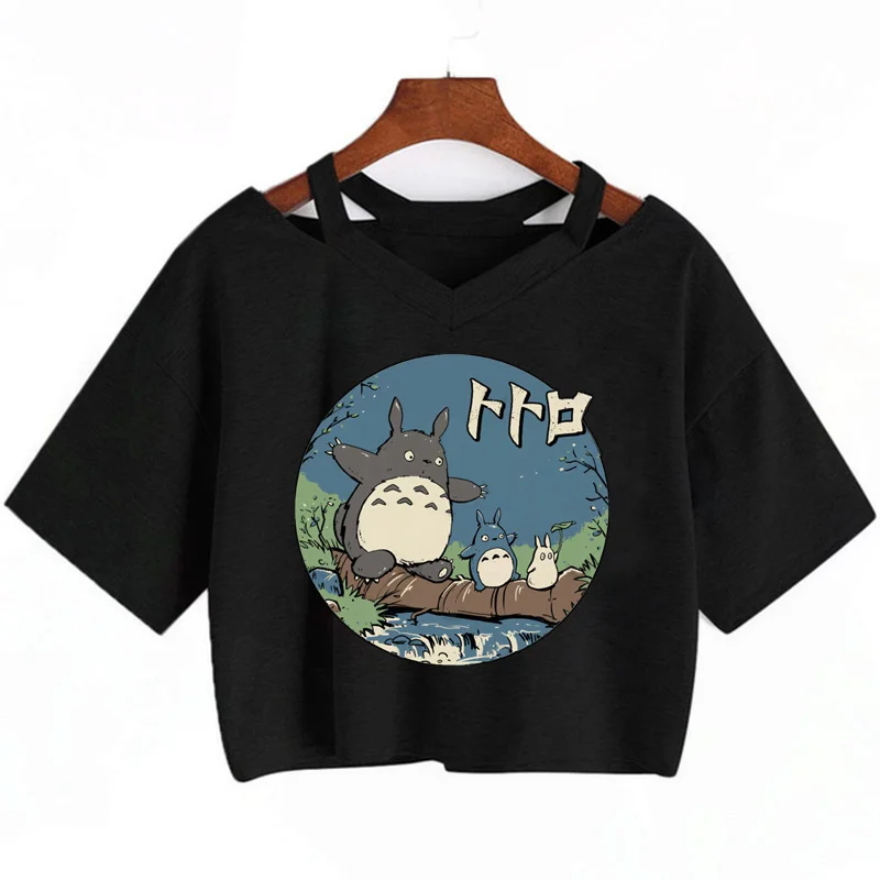 

totoro clothing summer top male y2k vintage grunge t-shirt graphic aesthetic
