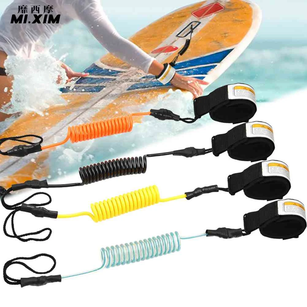 

Безопасная Ручная Веревка для серфинга, Безопасный шнур для серфинга с веслом, шнур для серфинга, ТПУ, аксессуары для серфинга