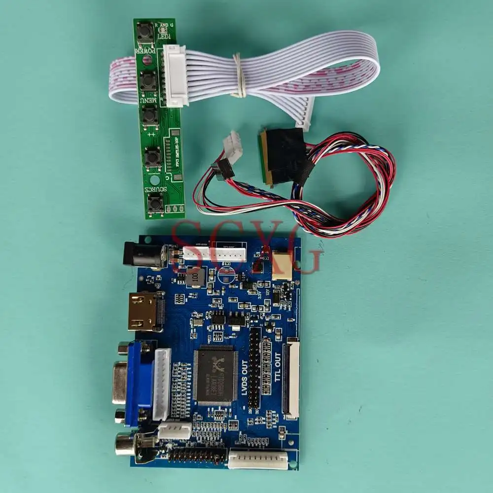 

For LP156WHB-TLB1 VGA+2AV+HDMI-Compatible 1366*768 Kit DIY Laptops 40 Pin LVDS 15.6" LCD Monitor Controller Board