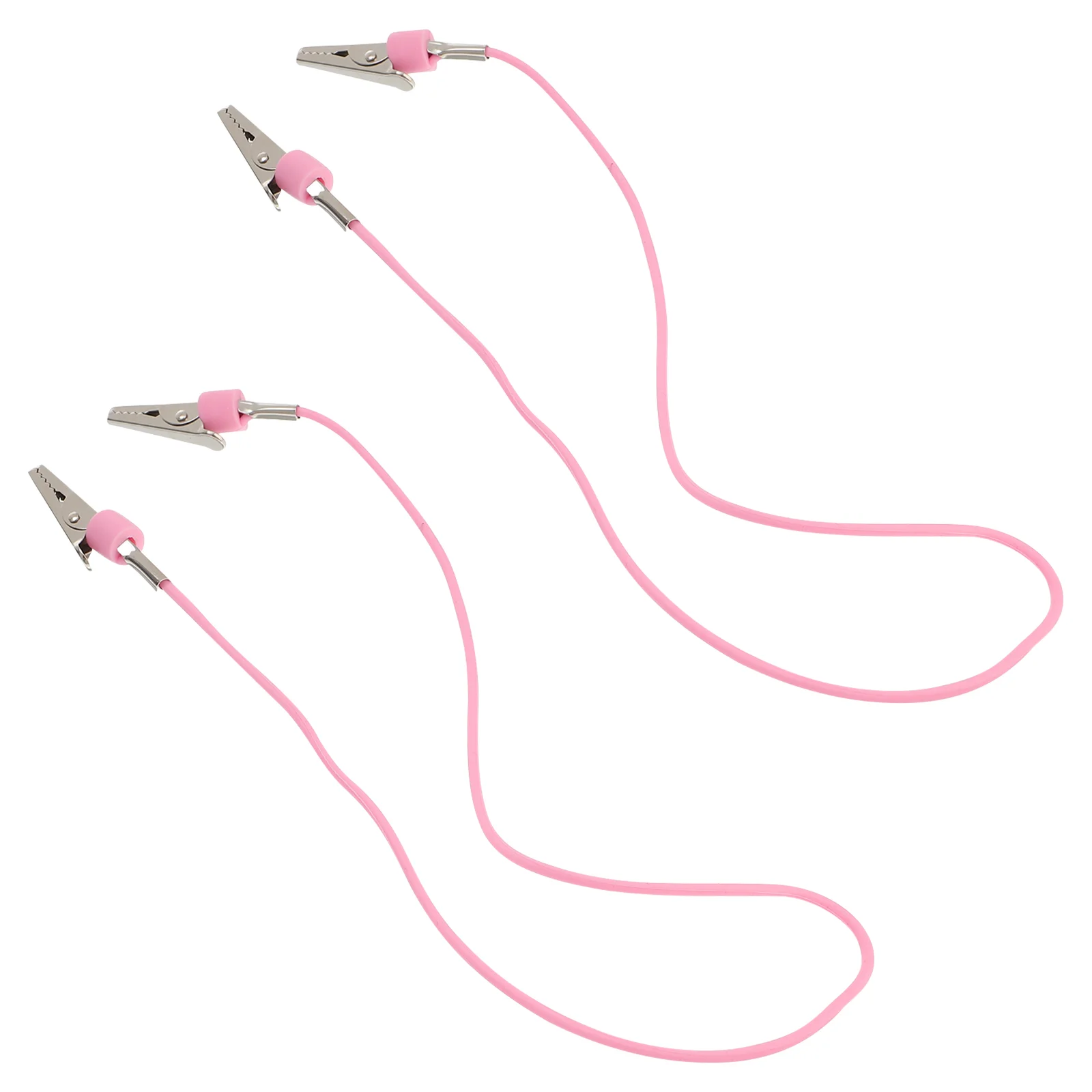 

Clip Bib Holder Clips Napkin Chain Scarf Lanyard Apron Multifunctional Adjustable Towel Silicone Flexible Neck Cover Holders