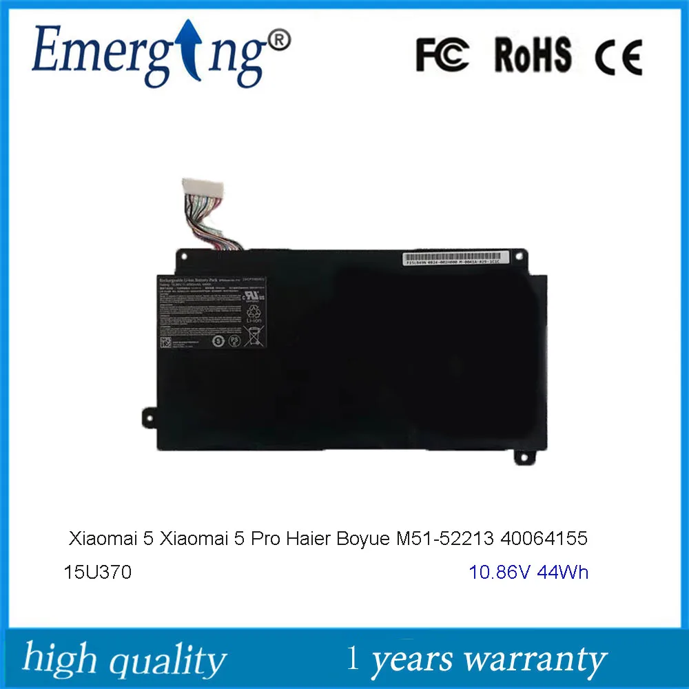 Новый аккумулятор для ноутбука F15 10,86 в 44 Вт/ч для Xiaomai 5 Xiaomai 5 Pro Haier Boyue M51-52213 40064155 3ICP7/60/81 для LG 15U370