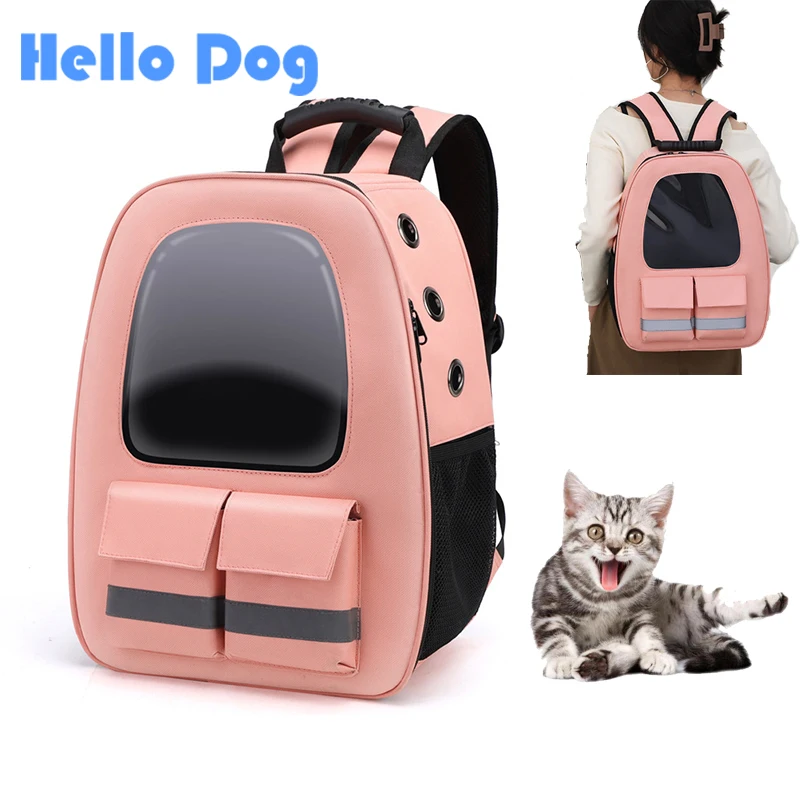 

Cat Backpack Breathable Travel Pet Bag Upgrade Space Capsule Cat Bag Suitable for Small Dogs and Cats Pet Carry Supplies