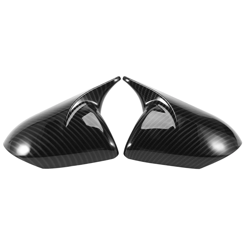 

Car Styling Side Rearview Mirror Cover for Mazda 6 2009-2015 Mirror Modified Horns Carbon Fiber Shell Reverse Caps B