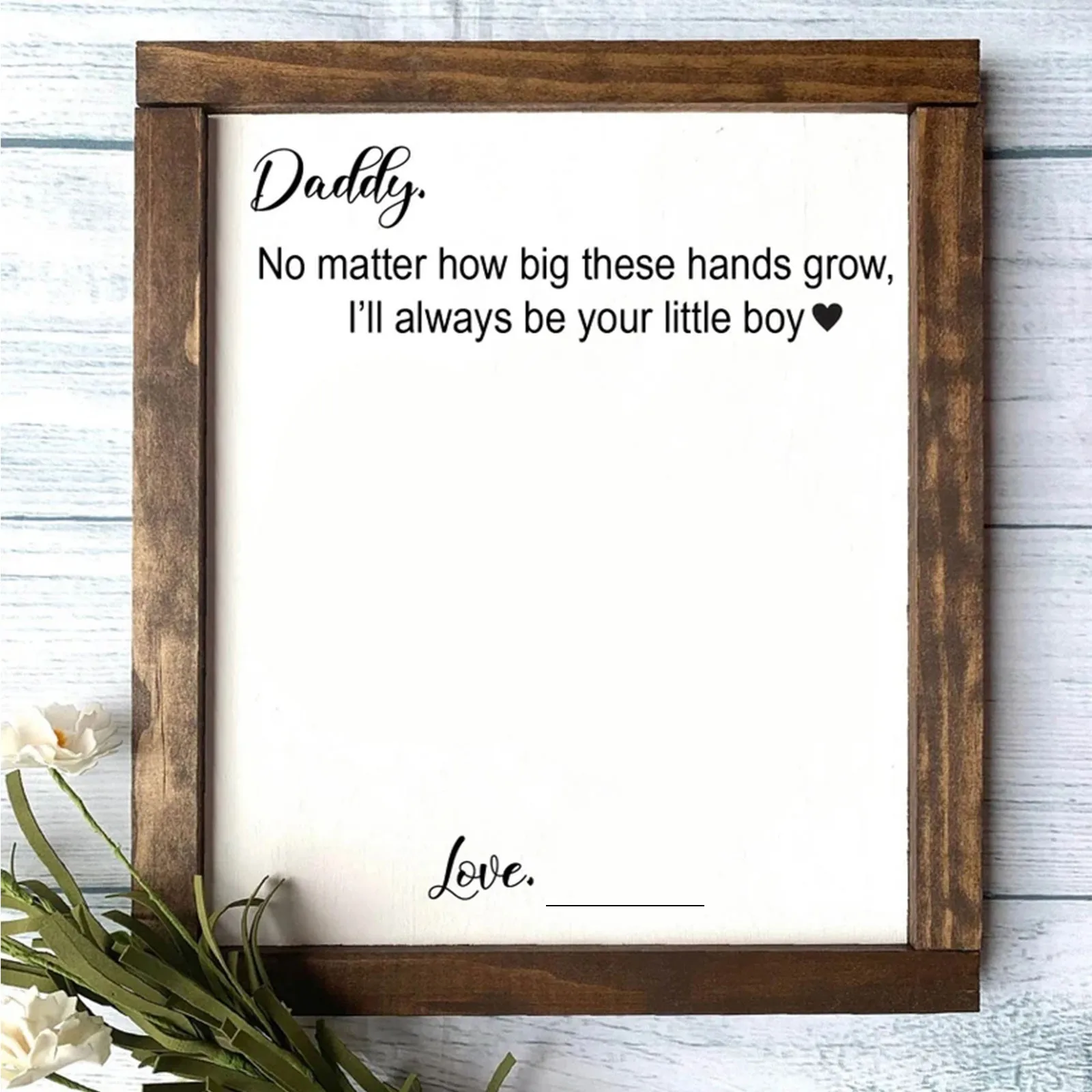 Baby Footprint Kit Baby Hand And Footprint Kit Baby Picture Frame For Newborn Baby Keepsake Baby Wooden Sculptures Home Decor