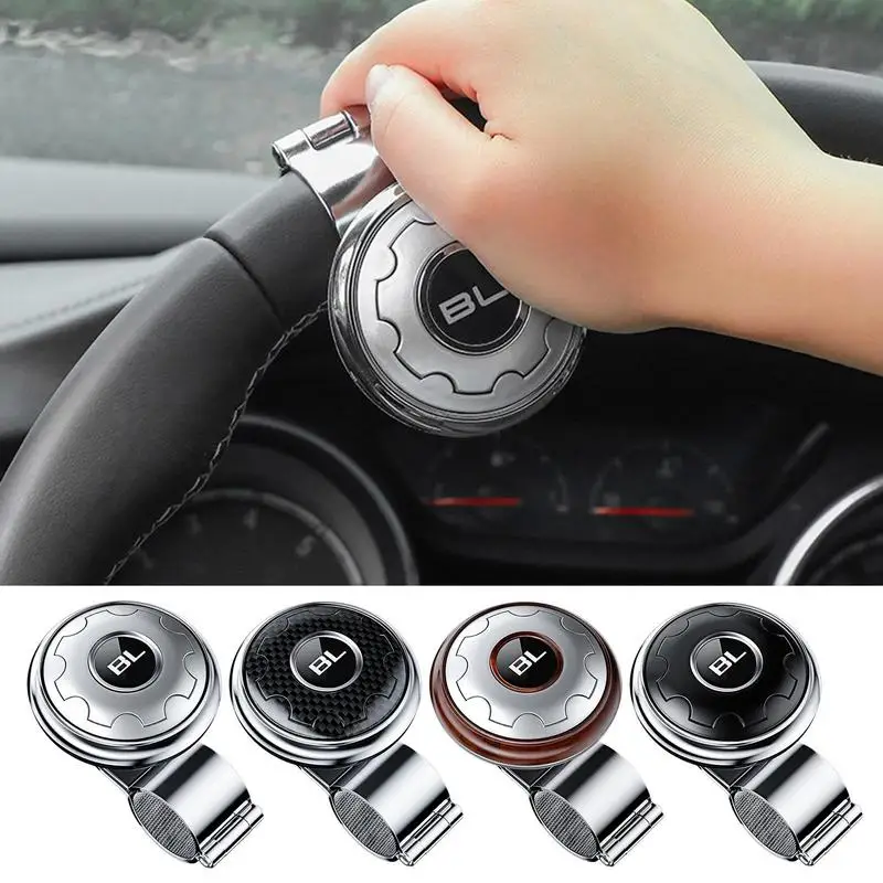 

Turning Steering Wheel Booster Spinner Knob Long Lasting Reduce Steering Resistance Steering Wheel Power Handle Spinner Knob Car