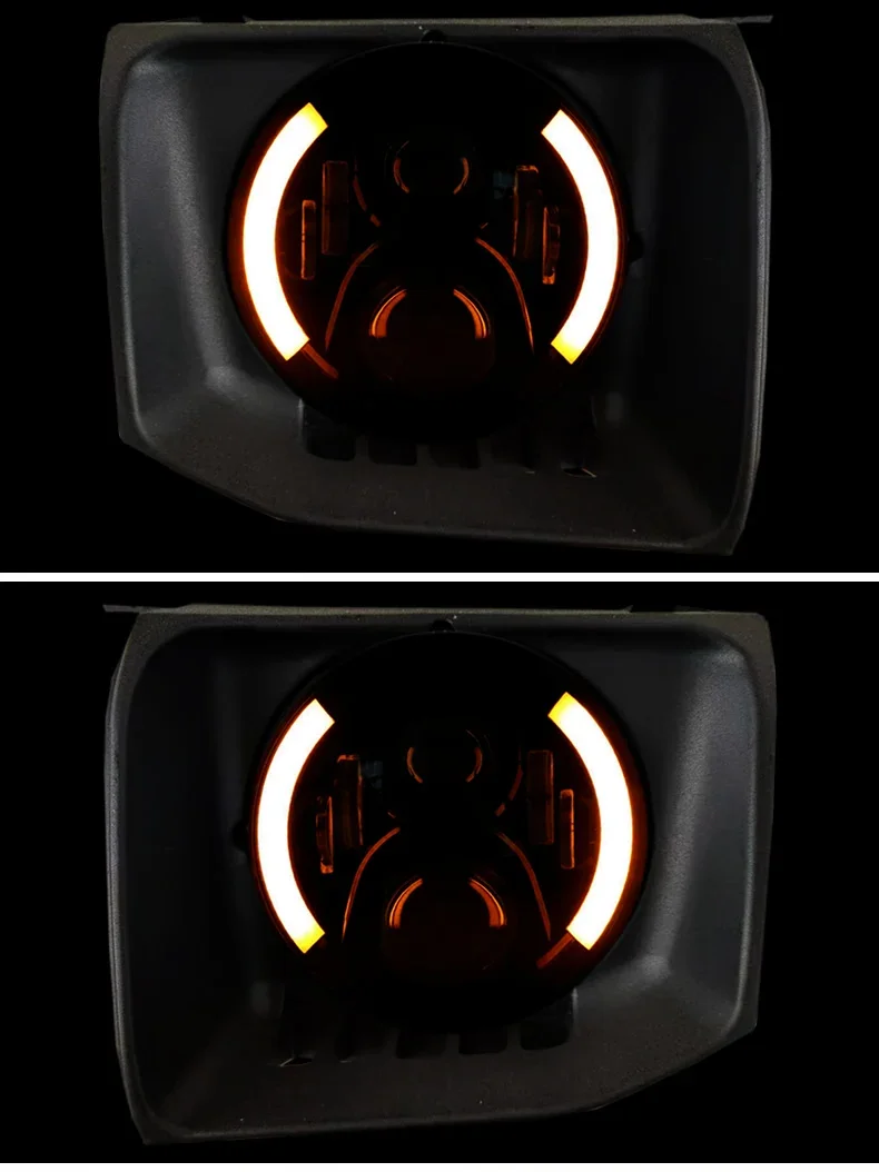 Кастомизированные светодиодные фары Full LED для Mitsubishi Montero V43 с биксеноновыми линзами и дневными ходовыми огнями (DRL) (art.: 3920dbcfa0a45) - 3920dbcfa0a45