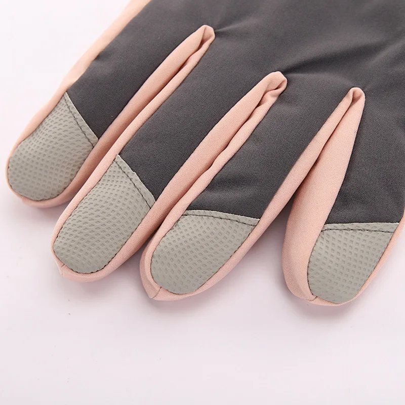 

Лыжные перчатки для мужчин и женщин зимние плюшевые плотные Нескользящие водонепроницаемые и теплые перчатки для сенсорных экранов Новинк...