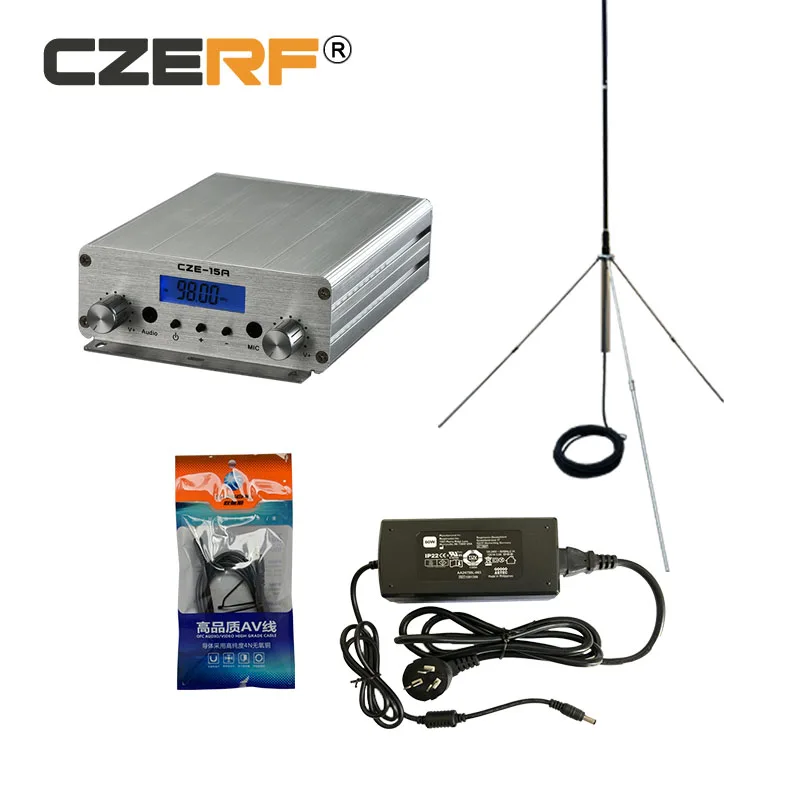 

fm transmitter 15W Stereo fm broadcast transmitters radio station