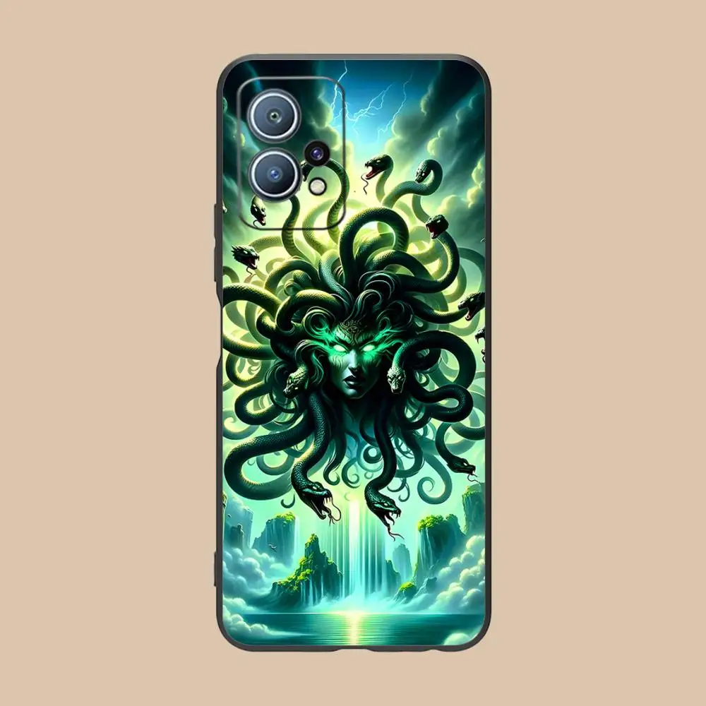 Чехол для телефона Medusa Snake Gorgon для Huawei P60 P50 P40 P30 P20 P10 P9 P8 Pro Lite Plus, мягкий противоударный чехол из ТПУ (art.: 3920da86ca38f) - 3920da86ca38f