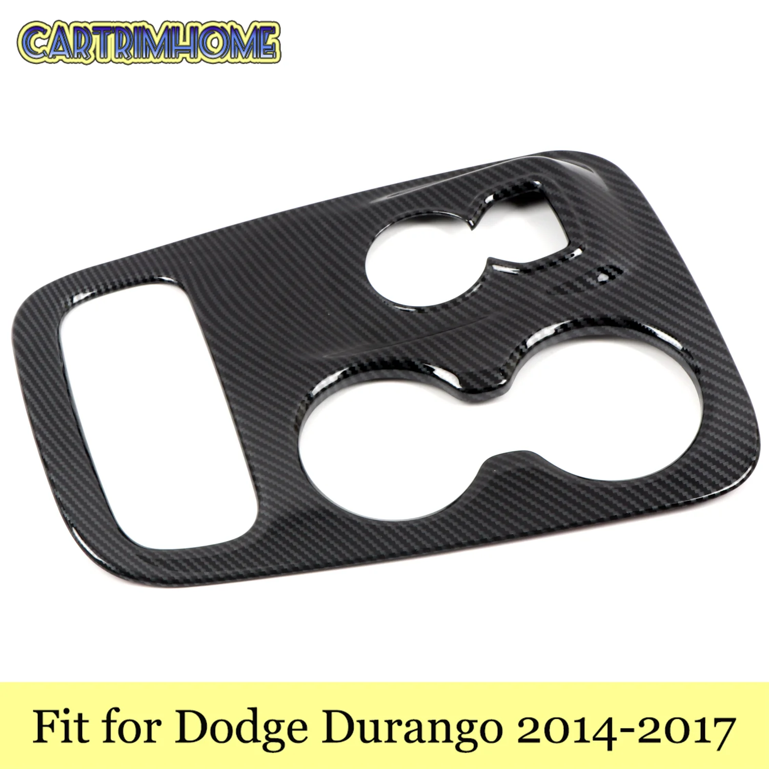 

Car Products Fit for Dodge Durango 2014-2017 Accessories Front Console Gear Shifter Decoration Panel Cover 1pcs Interior Parts
