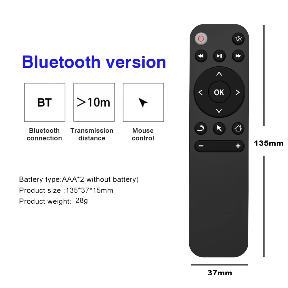 Пульт дистанционного управления Bluetooth 5 2 Air Mouse для ТВ-приставки телефона