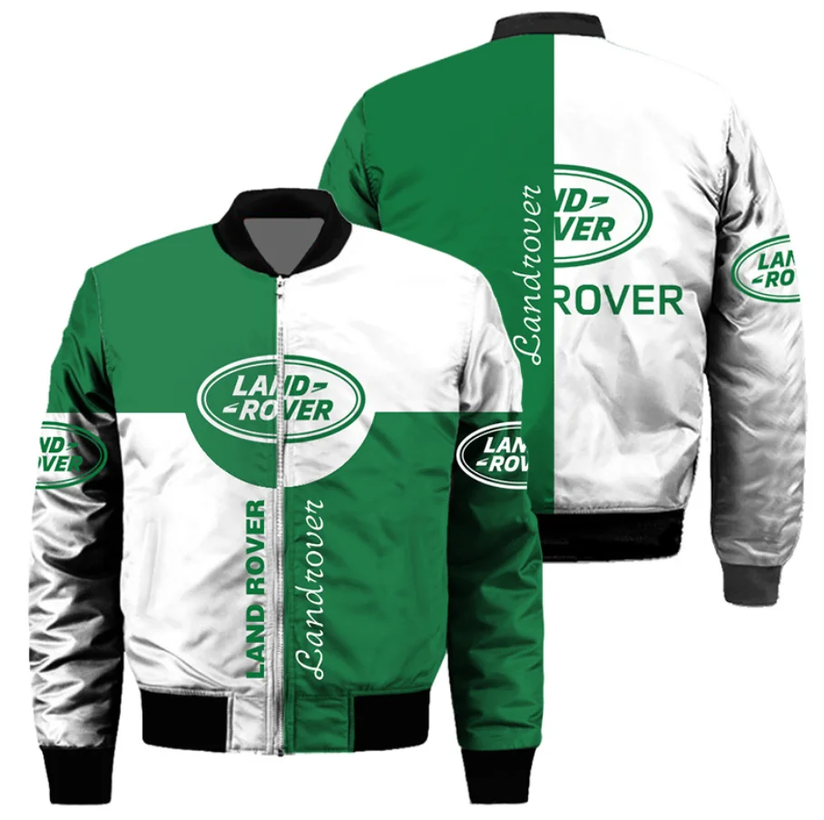 

2022 NEW Autumn Fashion Men's Bomber Jacket Trend Land Rover Men Clothing Coats Jacket Handsome Motorcycle Jacket