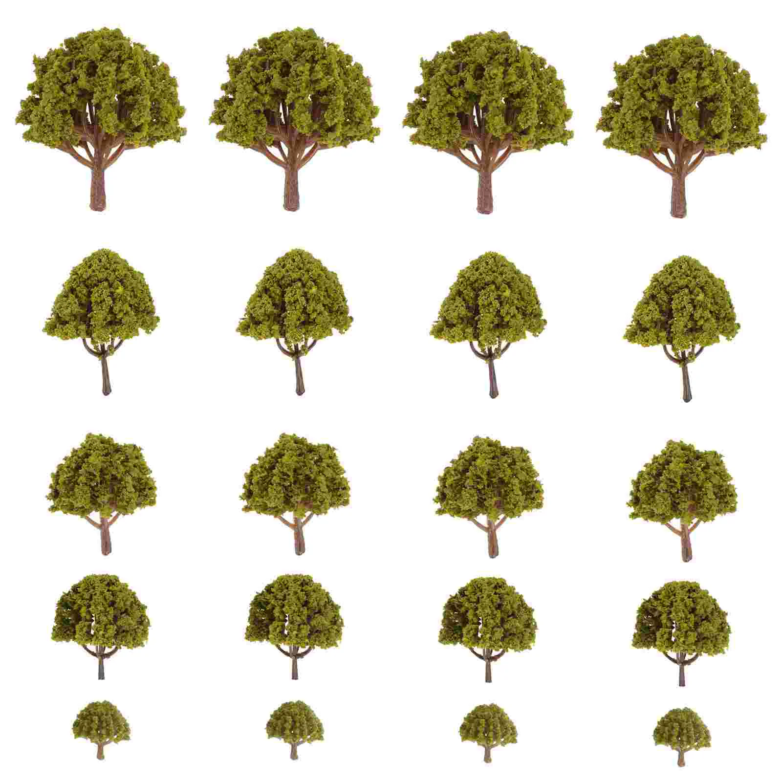

Trees Model Scenery Landscape Tree Traindiorama Miniature Crafts Mini Architecture Yellow Accessories Fakelayout Supplies