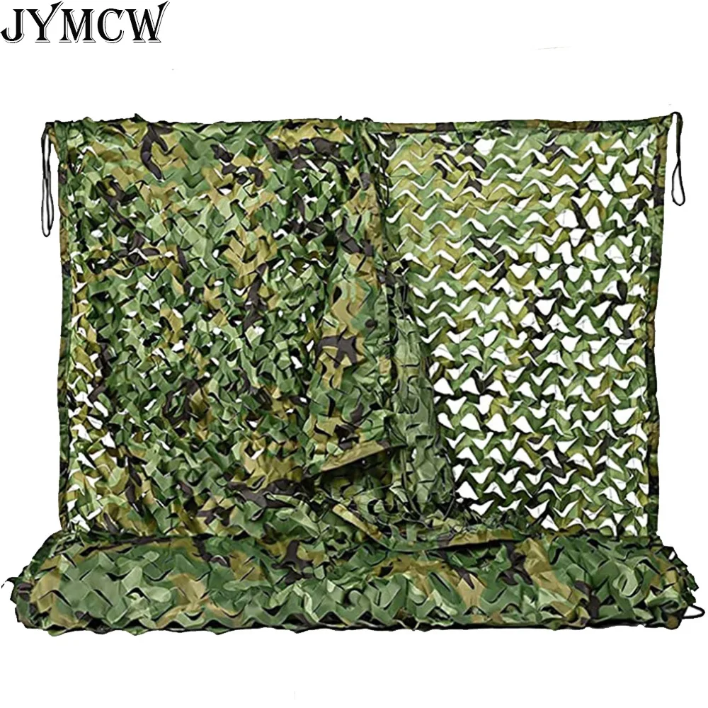 

Camouflage net, outdoor mountaineering camping sun shelter, hunting concealment net, suitable for patio and military decoration