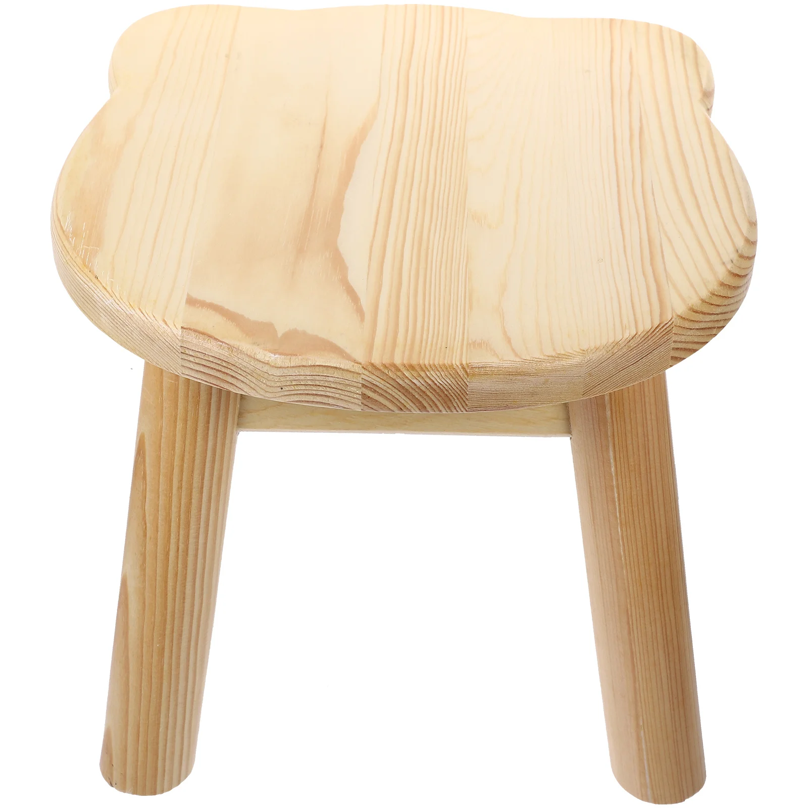 

Stool Portable Small Seat Household Wooden Stool Living Room Footstool Stepping Stool