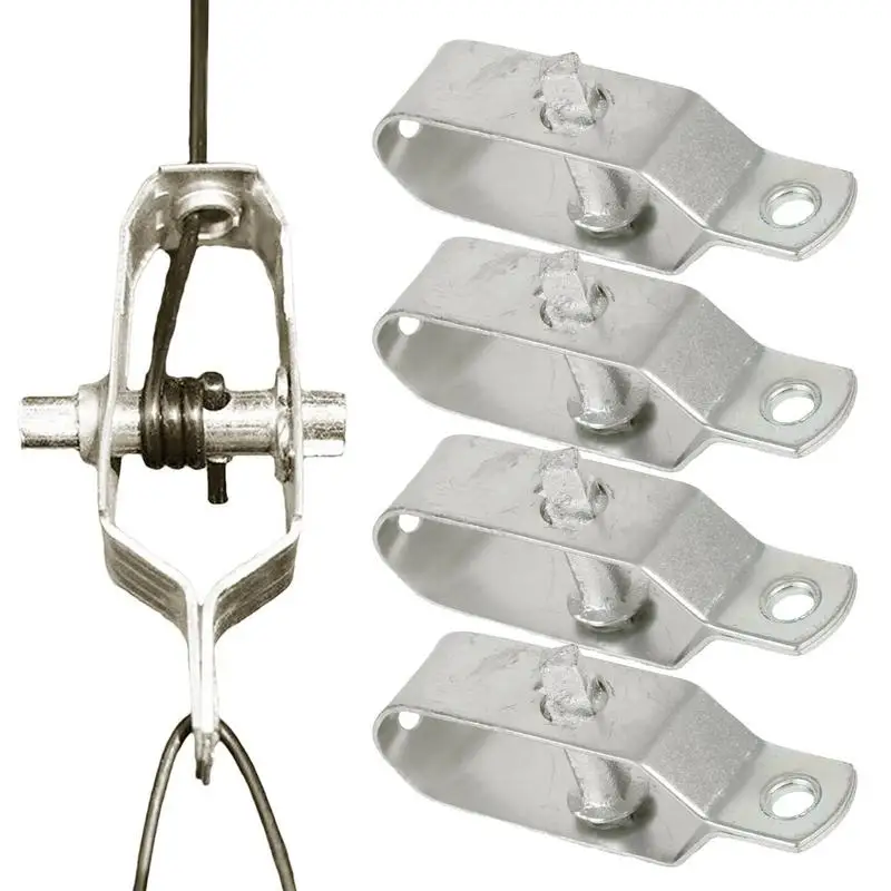 

Wire Tensioner Tool 5pcs Carbon Steel Green Heavy Duty Metal Tensioner Carbon Steel Green Metal Tool For Tensioning Cable Rope