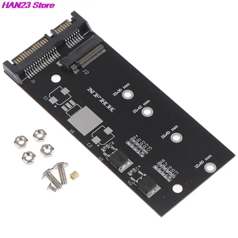 Новый адаптер M.2 SATA Raiser M2 на NGFF конвертер 2 5 дюйма карта SATA3 B Ключ для 2230-2280 SSD |