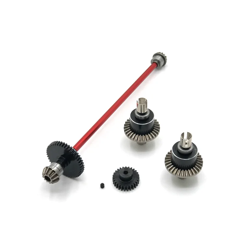 

Wltoys 1/14 144001 144002 RC Car Spare Accessories Metal Main Central Axle Drive Shaft Differential Gear Upgrade Parts for