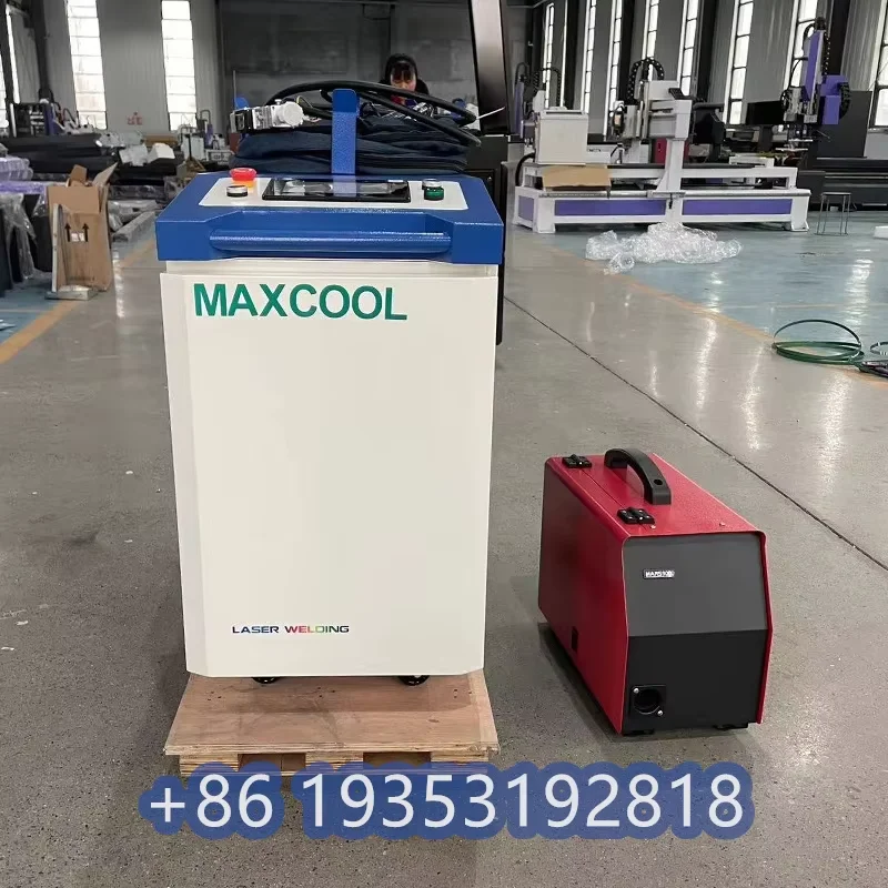 Лазерный сварочный аппарат Jinan Maxcool для металла нержавеющей стали алюминия 2000 Вт