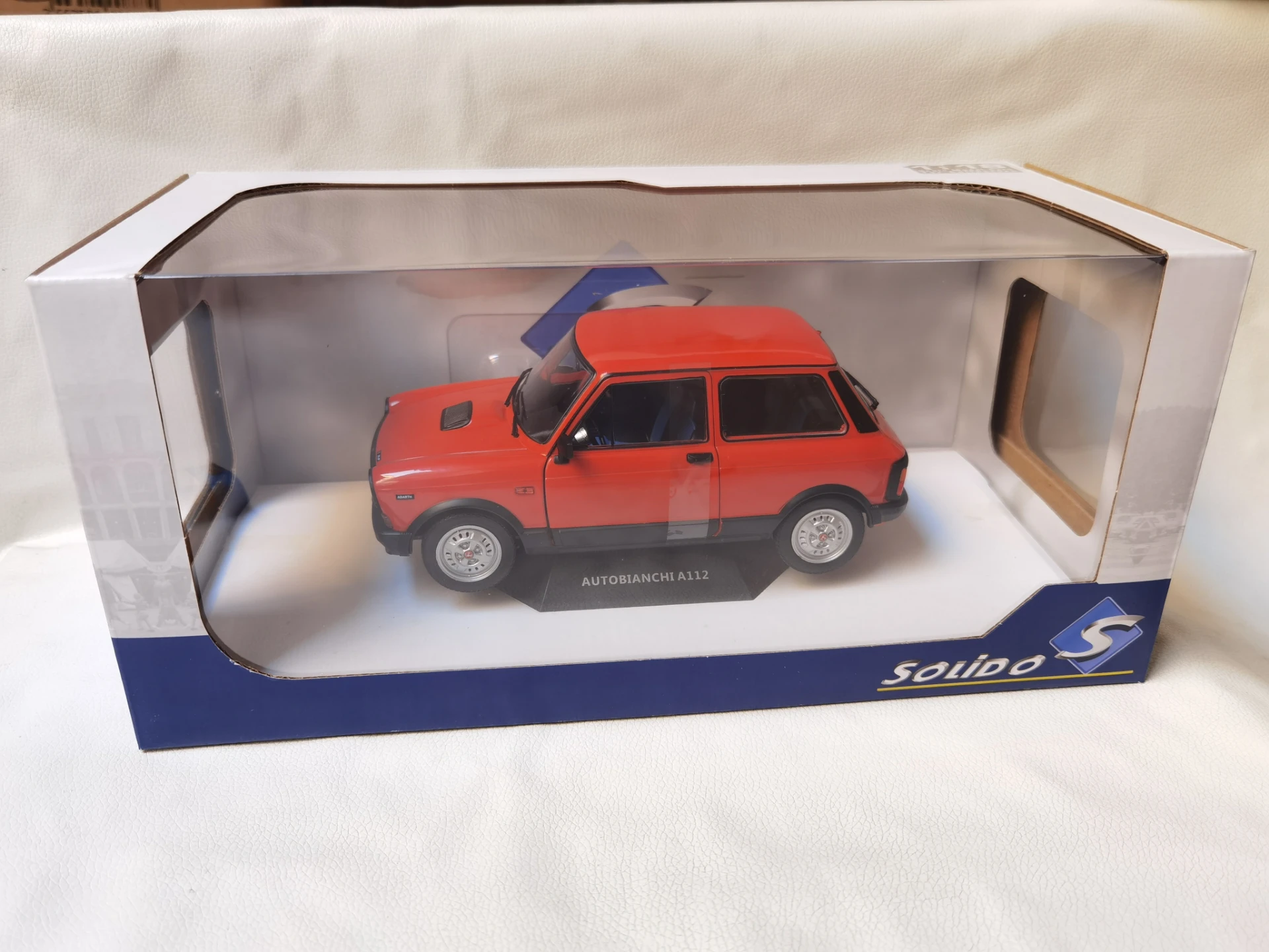 Литой под давлением Solido, масштаб 118, Autobianchi A112, модель автомобиля из сплава, Коллекционная игрушка, подарок, сувенир, демонстрационный орнамент (art.: 3920cf3ff719e) - 3920cf3ff719e