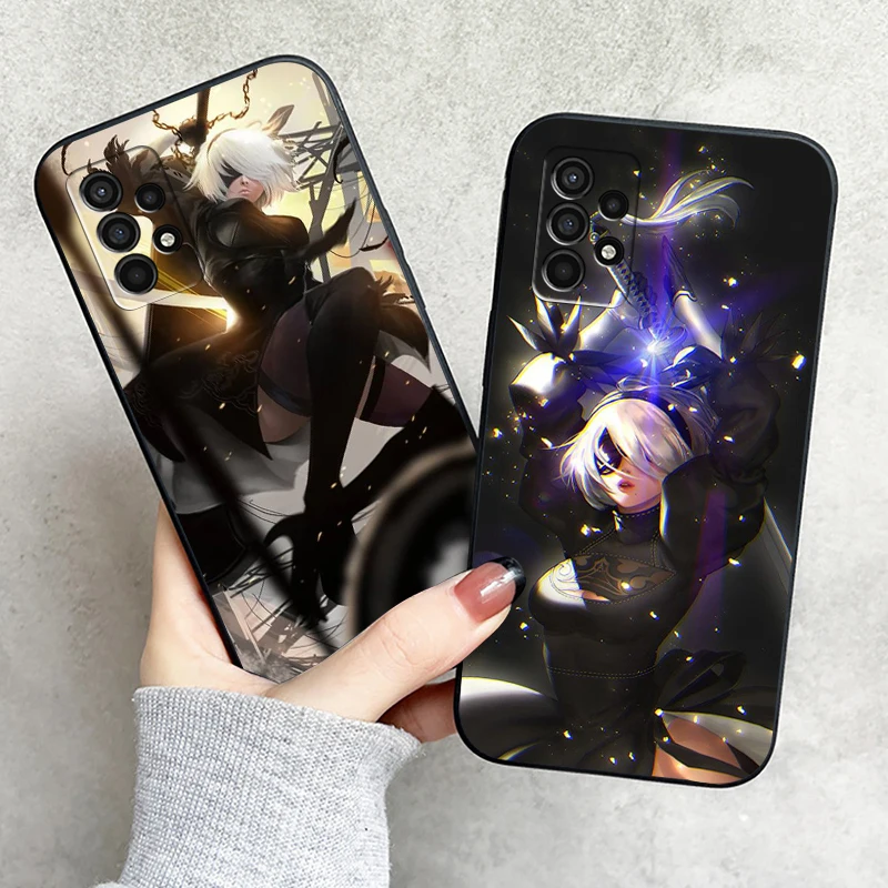 

NieR: Automata Phone Case For Samsung Galaxy S8 S9 S10 Plus S10E S10 Lite S10 5G Soft Back Carcasa Silicone Cover