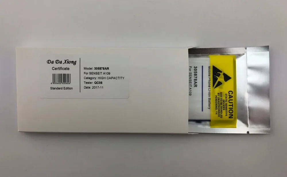 Новое высокое качество 2450 мАч 305878 Аккумулятор AR для мобильного телефона SENSEIT A109
