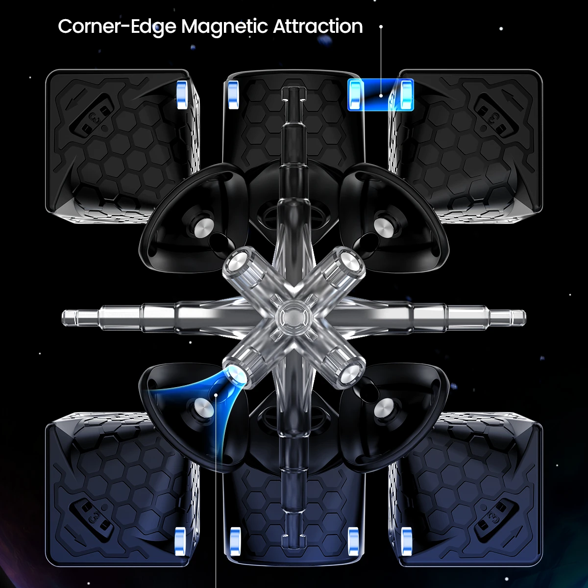 Магнитный Волшебный куб Gan 14 maglion UV новинка 2023 профессиональный волшебный без