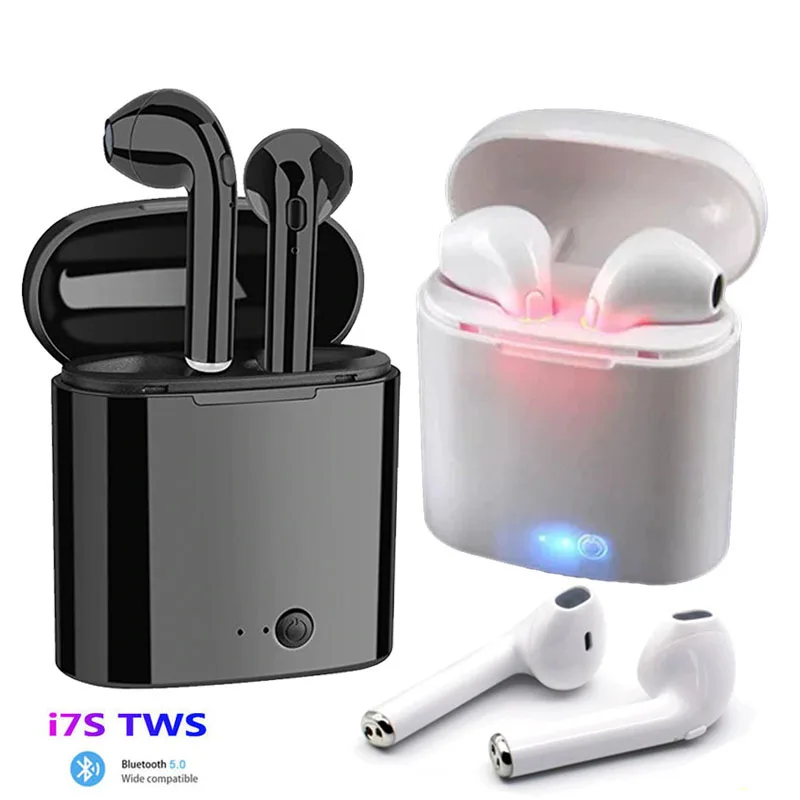 

mini i7s TWS Bluetooth Headset Wireless stereo earplug is suitable for all smart phones Sports headset Bluetooth in-ear headset