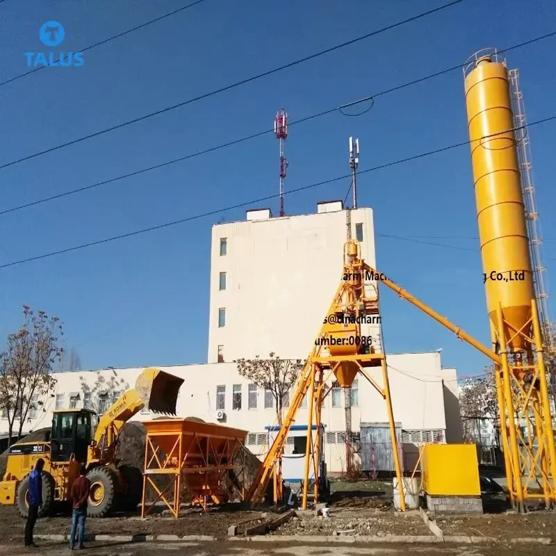 Портативный двухвальный принудительный смеситель Talus 2026 CE с автоматическим управлением, сертифицированный CE ISO, для готовых бетонных смесей (art.: 3920db63ce7ea) - 3920db63ce7ea