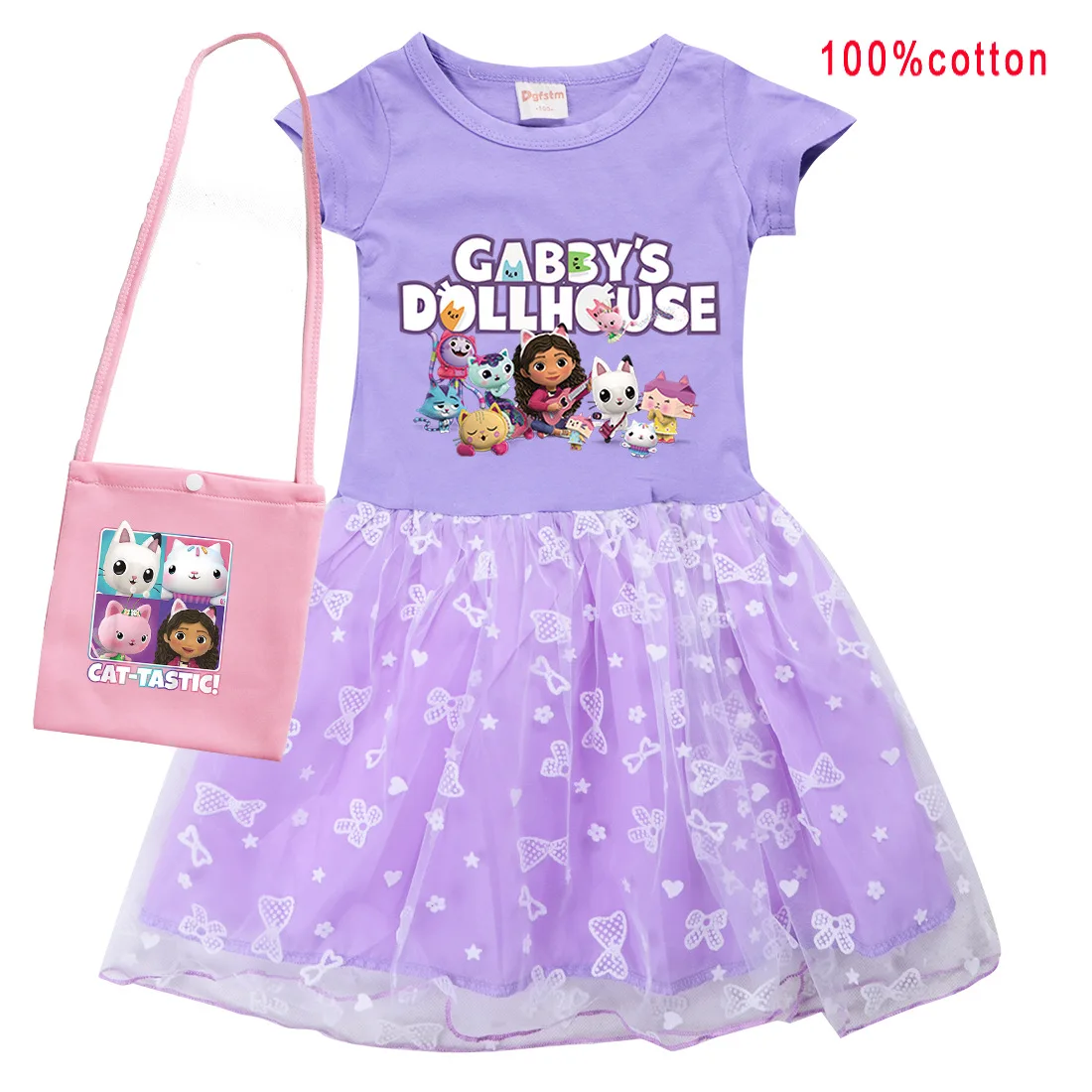 Косплей-костюм для девочек Gabbys косплей-костюм кукольного домика кошки платья