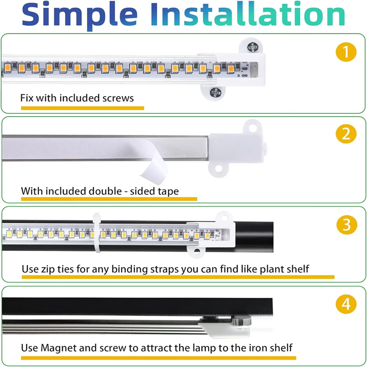 Usb-timed Комнатная Светодиодная Лампа Photolumina 5 В Постоянного Тока С Регулируемой