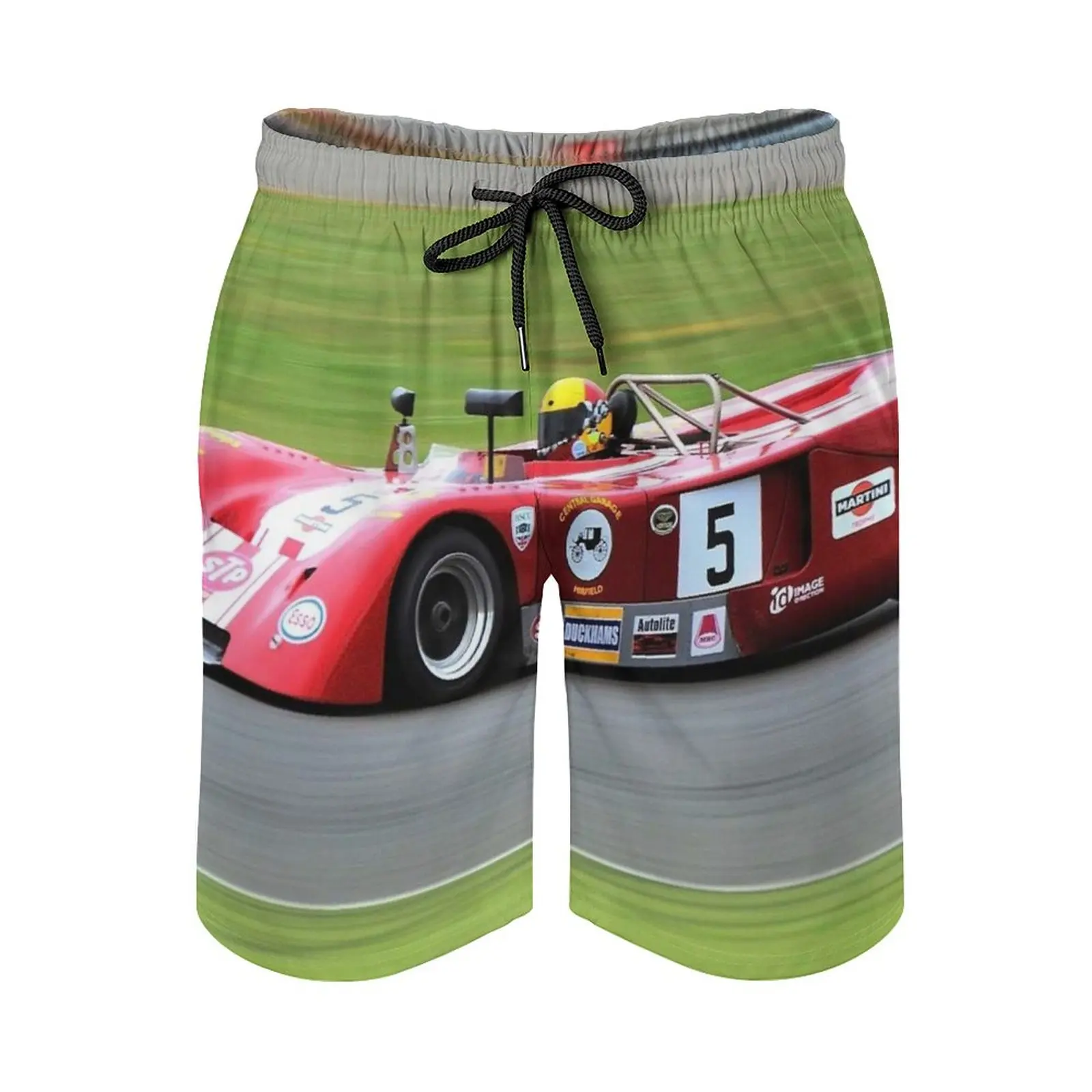 

No 5 B19 Men's Swim Trunks Quick Dry Volley Beach Shorts With Pockets For Men's Kevin B19 Hscc Martini Trophy Historic Sports