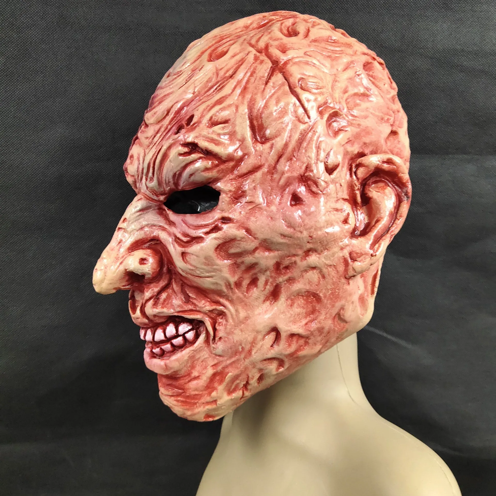 Хэллоуин Freddy Krueger ужасная маска Реалистичная Женская Роскошная страшная