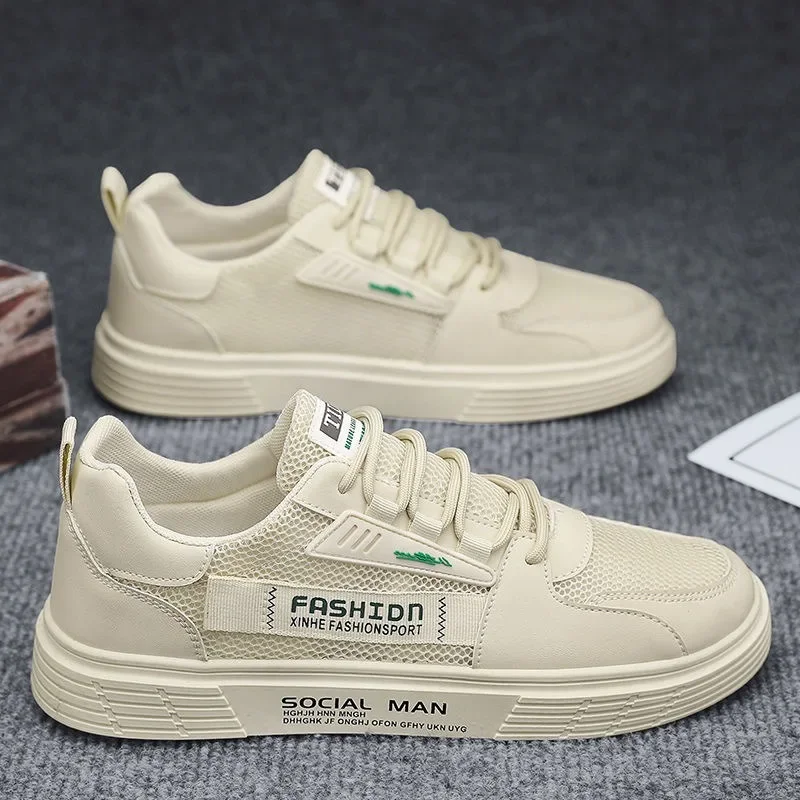 Кроссовки мужские летние дышащие удобные повседневные с воздушной подушкой