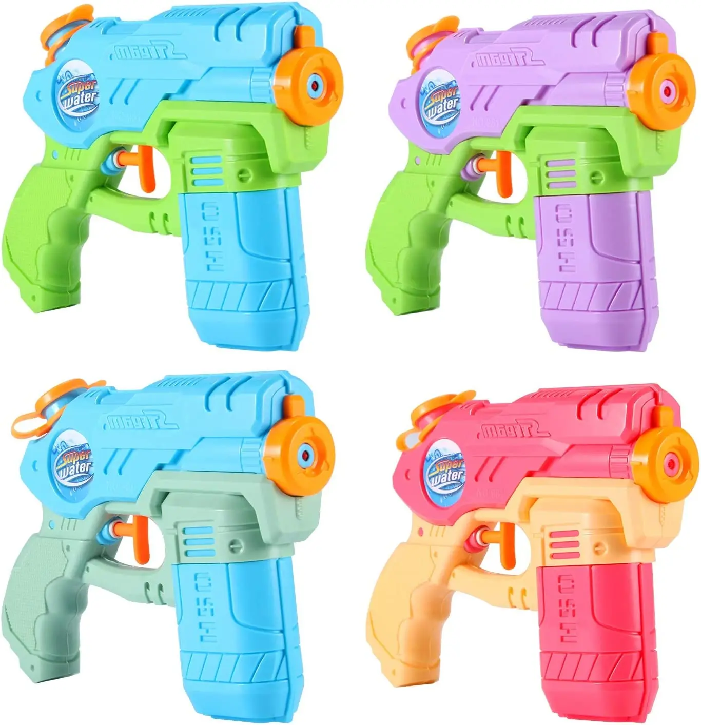 Baby gun. Water Gun. Childrens Toys fully Automatic Water Gun Summer. " Water Pistol " Summer Party 3+ages. Water Pistol Fight.