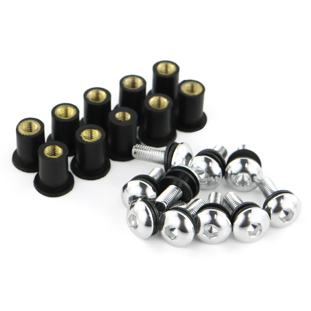 

Болты лобового стекла, винты для Yamaha FZ1 FZS1000 Fazer FZ6R FZ6 FZ8-N S Fazer8 FZ16 FJR 1300 TDM 900 TRACER 900 FJ-09