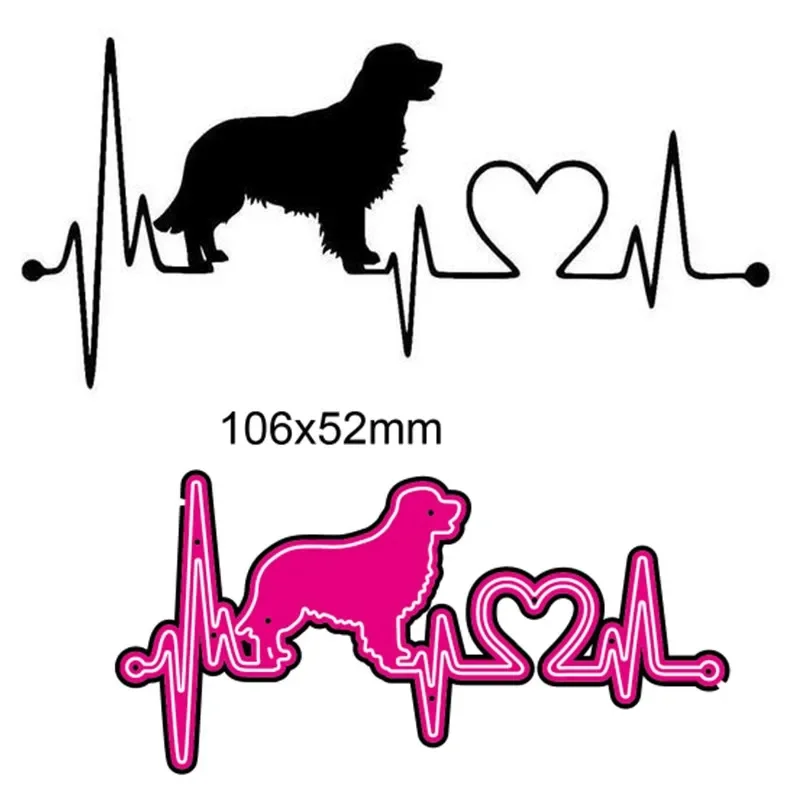 Металлические штампы для вырезания форма животных собака украшение