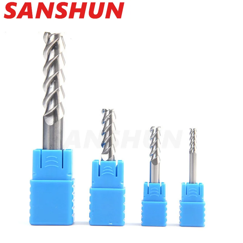 

Фреза SANSHUN HRC55 из алюминия