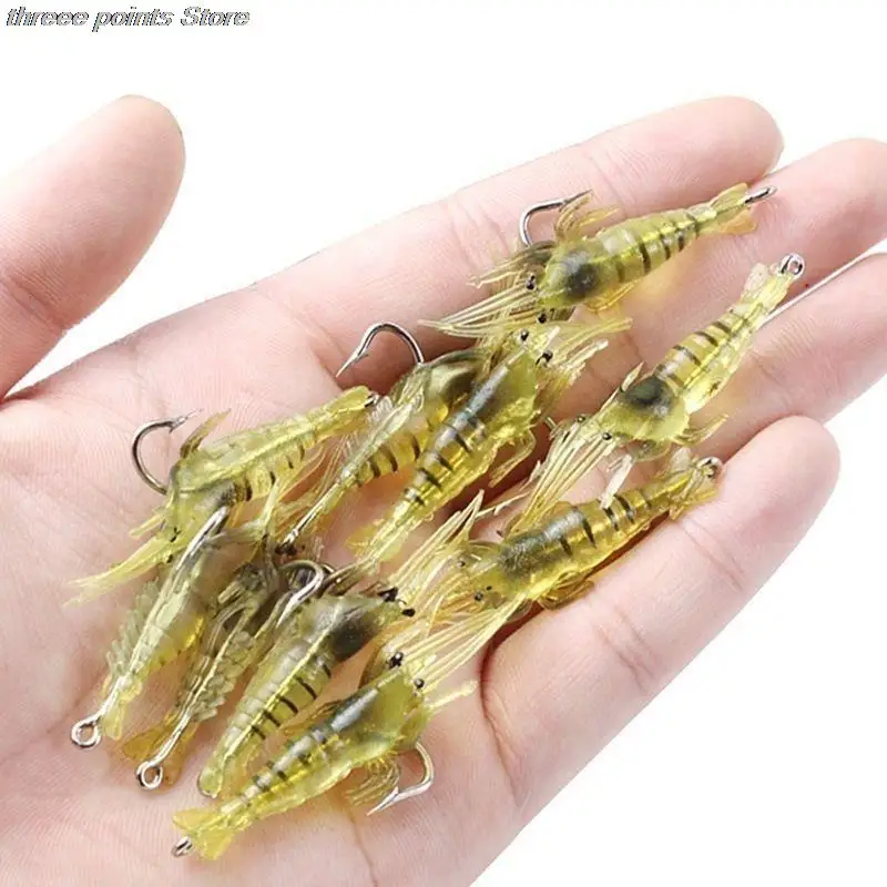 

Приманки, приманки, креветки, приманки, имитация рыбы, светящиеся крючки для креветок в соленой воде