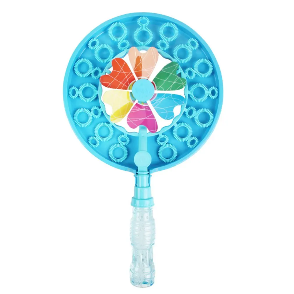 

Bubble Machine Toy Windmill Bubble Machine Blowing Bubbles Children's Toys Outdoor Fun Toys Kids Birthday Gift