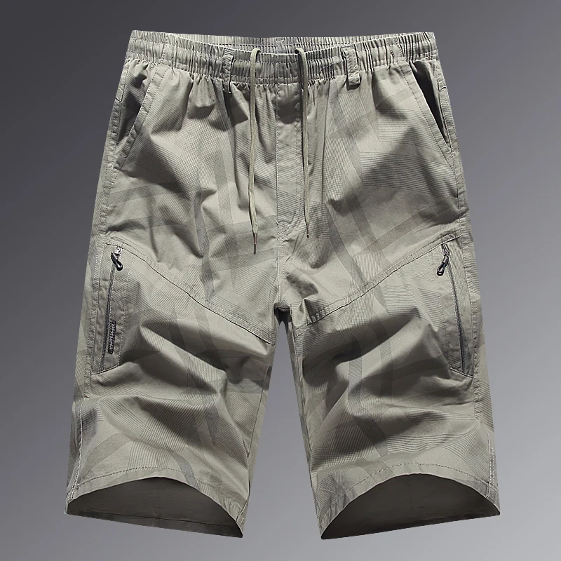 

Summer Men's Shorts Outdoor Loose Large Size Casual Cropped Pants Outer Wear Large Pants Casual Pants Sports Pants